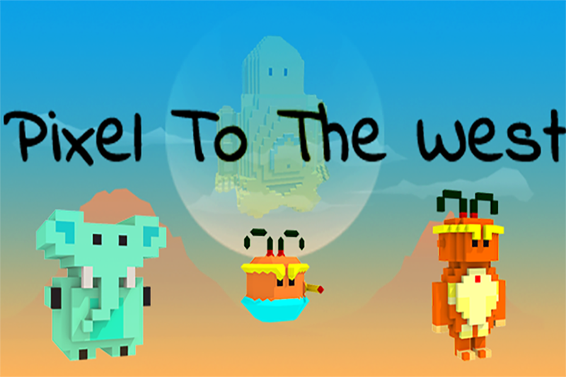Pixel To The West Cover